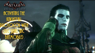 Batman Arkham Knight: Activating the Knightfall Protocol with DLC Skins (Inc Batmobile)