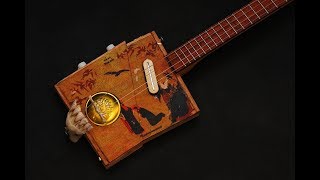 сигарбокс гитара Crooked Man Preacher Guitars