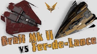 Elite:Dangerous. Krait Mk II vs Fer-de-Lance