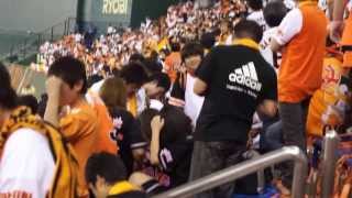 2013 9 22巨人 セリーグ優勝　闘魂こめて〜1- 9〜三本締め