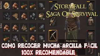 Stormfall: Saga of Survival. Como conseguir mucha arcilla fácil. Recomendado 100%.