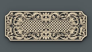 Фасады с 3D резьбой по дереву и прорезные решетки - carved lattice