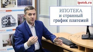 Ипотека и странный график платежей