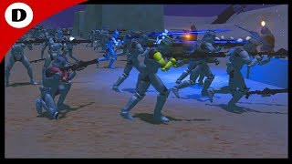 DALEY SQUAD AMBUSHED!? ~ Clone Tatooine Convoy - Men of War Star Wars Mod