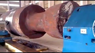 Обработка огромных деталей на токарном станке