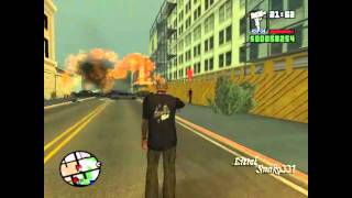 Прохождение Gta San Andreas миссия # 45"Очистка проезда"