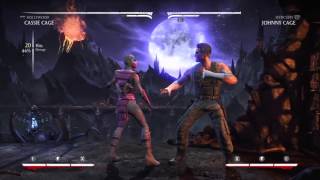 Mortal Kombat X : Cassie Cage Hollywood Combos