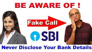SBI Fraud Call Recorded || Fake Bank Phone Calls
