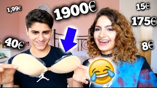 BRUDER errät PREISE von BEAUTY PRODUKTEN