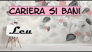 Leu | Cariera si Bani | "Aveti parte de o luna aglomerata ce va aduce un nou inceput"