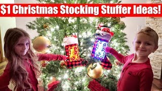 STOCKING STUFFER IDEAS FOR ONLY $1 | Feat. Christmas Stockings from YEW Stuff POP Lights
