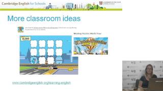Classroom ideas for Cambridge English: Key & Preliminary for Schools