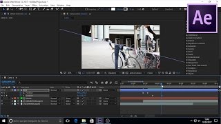 Moving Line Transition - After Effects CC 2017
