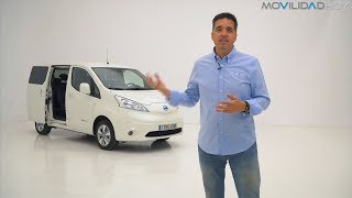 Un día de trabajo en Madrid Central con una furgoneta eléctrica, la Nissan e-NV200