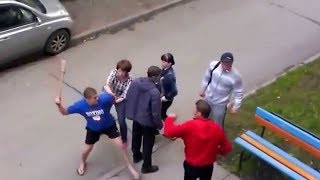 уличные драки жесть 2017
