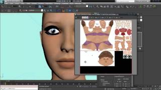 Daz3D export to 3ds max (fbx + Texture Atlas) Problems&Solutions part2