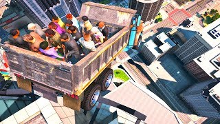 GTA 5 Ragdolls Compilation #8 (Euphoria Physics | Funny Moments)