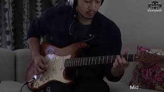 Fender stratocaster 1974 upgrade custom shop 69 abigail pickups Demo
