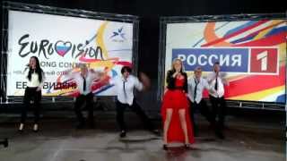 EXCLUSIVE! Ольга Маковецкая - Positive Emotions (Репетиция Evrovision 2012)