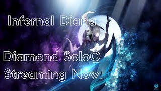 Infernal Diana: Rank - Diana Only - League of Legends