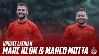 Latihan Marc Klok dan Marco Motta Bersama Persija