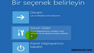 Windows 8 Güvenli Mod'da Açmanın Pratik Yolu