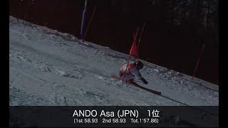 2019-20 Alpine Ski FAR EAST CUP_Giant Slalom_Wanlong Ski Resorts
