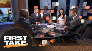 Should the Colts be playing Andrew Luck in the preseason? | First Take | ESPN