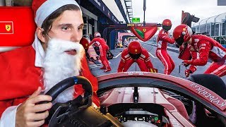 Der neue JOB vom WEIHNACHTSMANN ✪ F1 2018 mit LENKRAD
