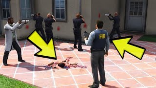 KANLI EVIN SAHIBINI POLISLER ÖLDÜRDÜ SONUNDA (GTA 5)