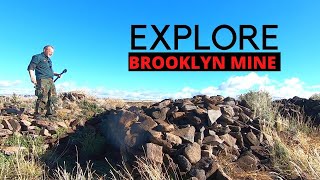 WAS the BROOKLYN MINE "CURSED or a SCAM? " We "EXPLORE"  THE BUILT on BURIAL GROUND   "HOMESITE "