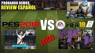PES 2018 VS FIFA 18 | ¿CUAL ES MEJOR? | REVIEW Y ANALISIS | GAMEPLAY COMPARISON