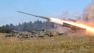 Стрельбы расчетов РСЗО «Ураган» и противотанковых ракетных комплексов в Бурятии