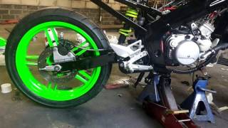 Yamaha TZR 50/70 Project Black & Green