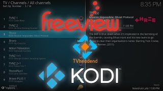 LibreELEC TvHeadend Server Setup for Freeview NZ