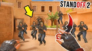 ПОЧЕМУ ИХ ТАК МНОГО??? ИГРАЕМ ТОЛЬКО НА НОЖАХ В СТАНДОФФ 2 ОБНОВЛЕНИЯ 0.10.10  STANDOFF 2