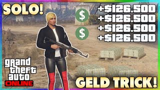 126,500$ Alle 15 MINUTEN !! ? DER BESTE GTA 5 GELD TRICK für ANFÄNGER! ? (GTA 5 Online Geld Methode)