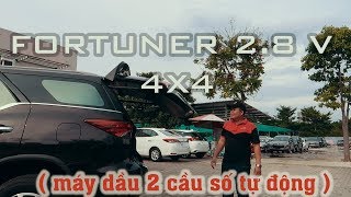 Toyota Fortuner 2.8V 4X4 máy dầu 2 cầu số tự động [ 0937776556] Đạt Toyota.