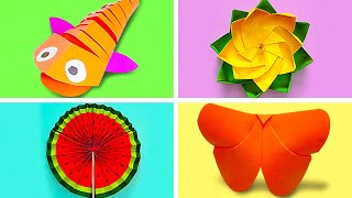 16 ARTESANÍAS DE PAPEL PARA TUS HIJOS