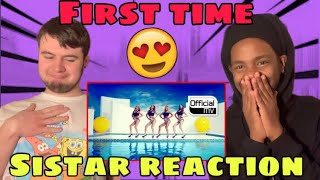SISTAR Touch my body MV REACTION