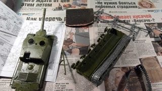 Сборка модели САУ ИСУ-152