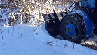 Лесной нож толкатель ЛТ 82-Захват трелевочный ЗТ-18