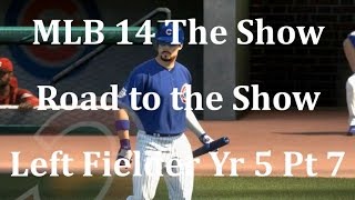 MLB 14 The Show (PS4) Road to the Show Left Fielder Yr 5 - Pt 7
