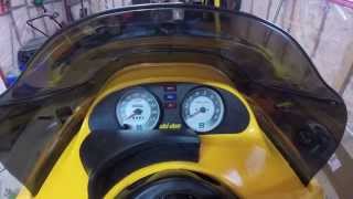 Temp Gauge Install Skidoo MXZ 670 S Chassis