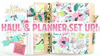 The Planner Society Haul & DIY Planner Set Up!