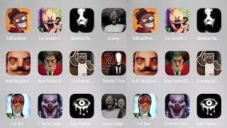 Troll Quest Horror Game 2,Ice Scream,Slendrina,Granny,Hello Neighbor,Slender Rising,Eye Scary Horror