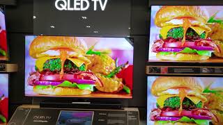 SAMSUNG 2019 Q70 VS Q6O VS 2018 Q8FN VS Q9FN IN STORE COMPARISON