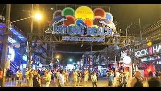 PHUKET THAILAND, PATONG BEACH-BANGLA ROAD, DAY & NIGHT ! Vlog 162