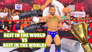 CM PUNK VS SHANE MCMAHON WWE ACTION FIGURE MATCH! WHO IS THE BEST IN THE WORLD?