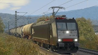 LET`S TEST Train Simulator 2015 / Test der BR 185.5 MRCE von DTG auf Hagen-Siegen